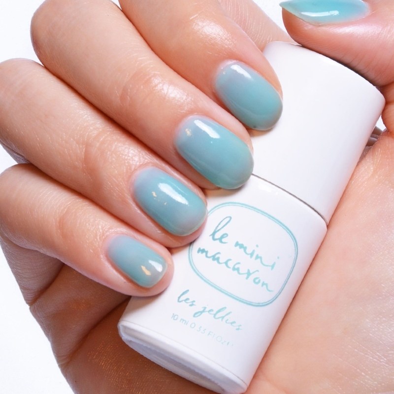  Le Mini Macaron  Les Jellies Gel Polish 10 ml Mint Jelly U 