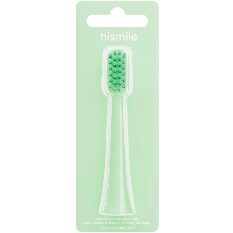 Hismile Toothbrush Head Refill Green 1pcs