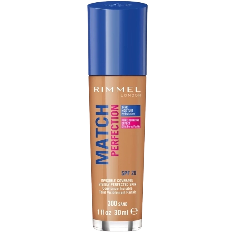 RIMMEL Match Perfection Foundation 33 ml – 300 Sand