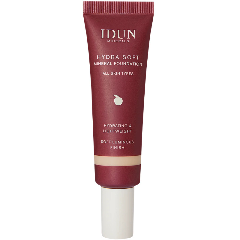Hydrasoft Mineral Foundation Freja Light Medium253 - 30 ml - IDUN minerals