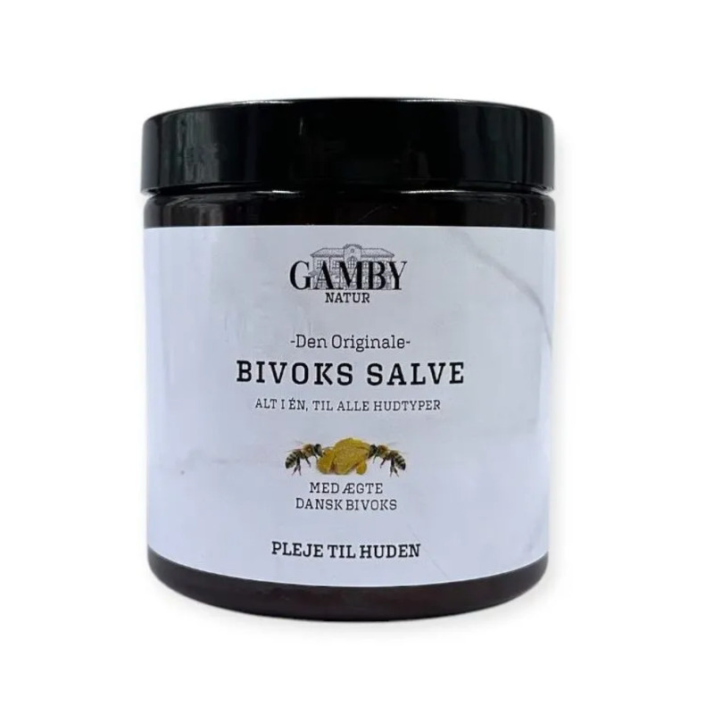 Gamby Natur Bivoks Salve 250 ml Krukke 250 ml