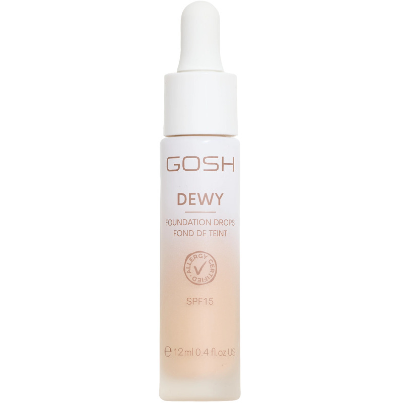 GOSH Copenhagen DEWY Foundation Drops 12 ml - 004 Fair