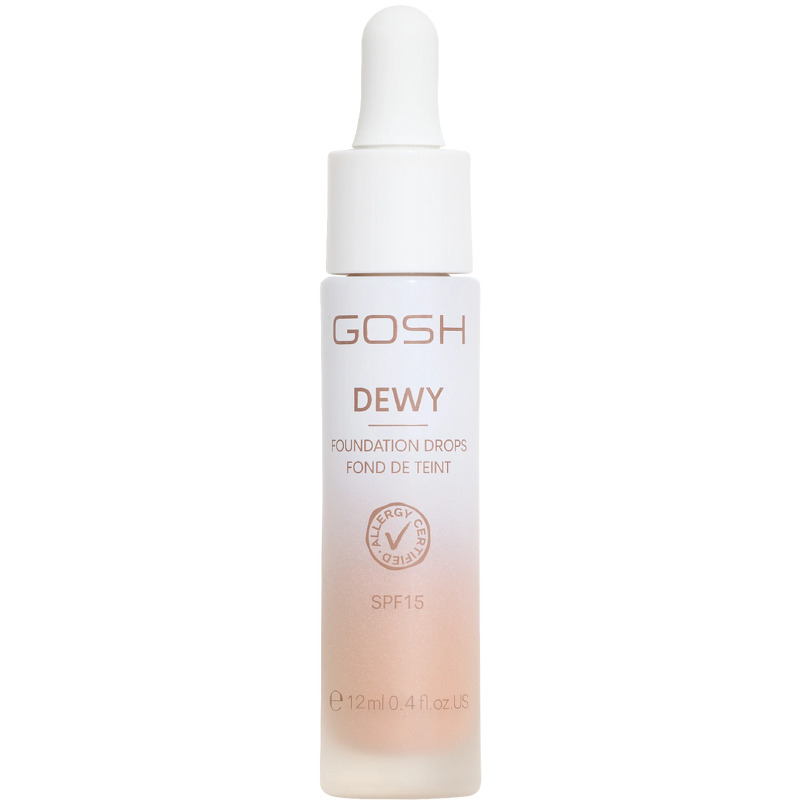 GOSH Copenhagen DEWY Foundation Drops 12 ml - 008 Tan