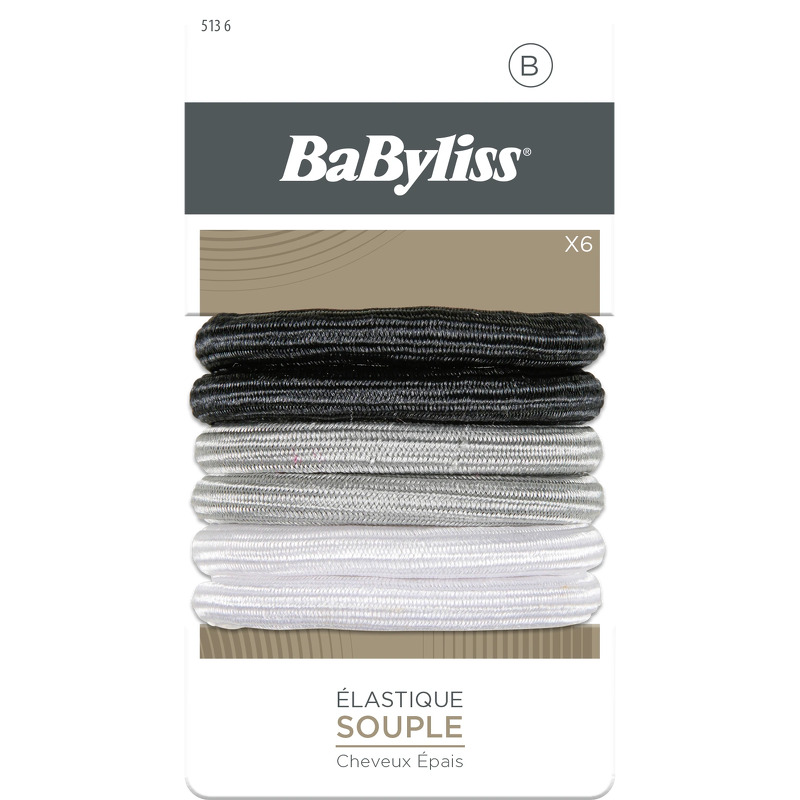 BaByliss Paris Accessories Indispensable 794513 Kraftige Hårelastikker 6 stk.