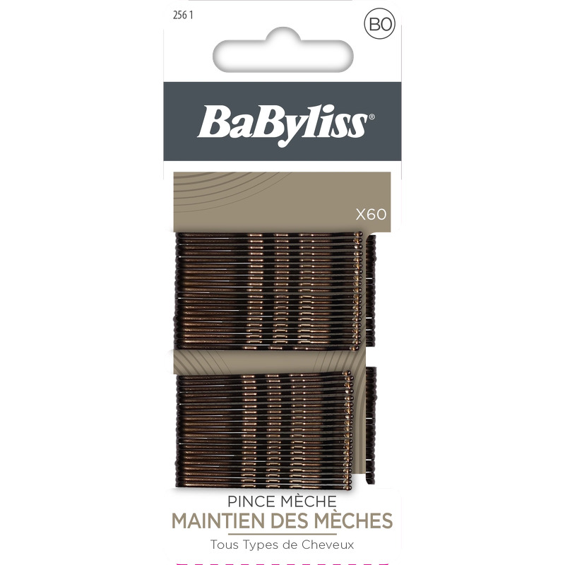 BaByliss Accessories Hairpins Brown 60 pieces