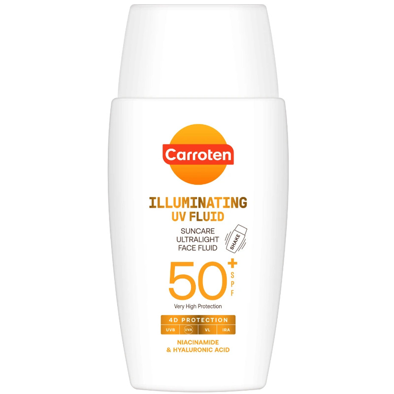 Carroten Illuminating UV Face Light Fluid SPF 50 50 ml