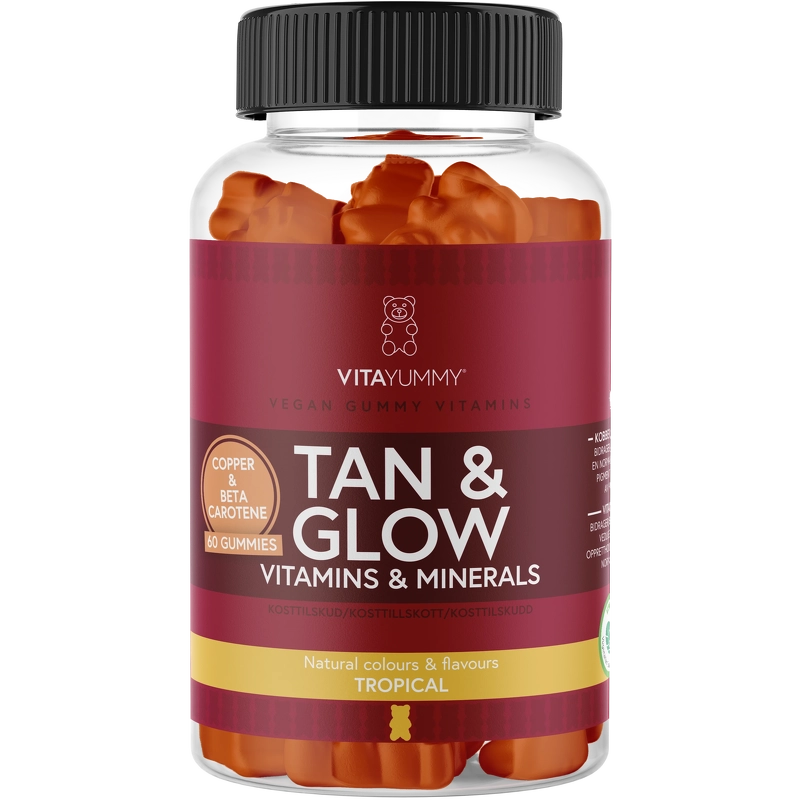 VitaYummy Tan & Glow Tropical 60 Pieces