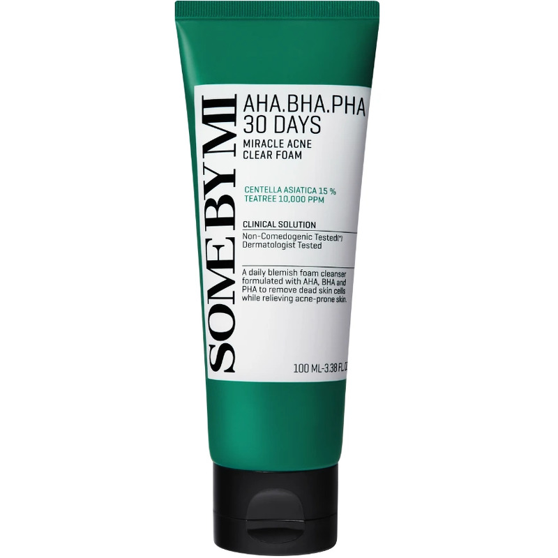 Some By Mi - Aha Bha Pha 30 Days Miracle Acne Clear Foam 100 Ml - Rens