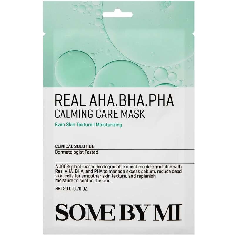 Some By Mi Real AHA BHA PHA Calming Care Mask 20 g