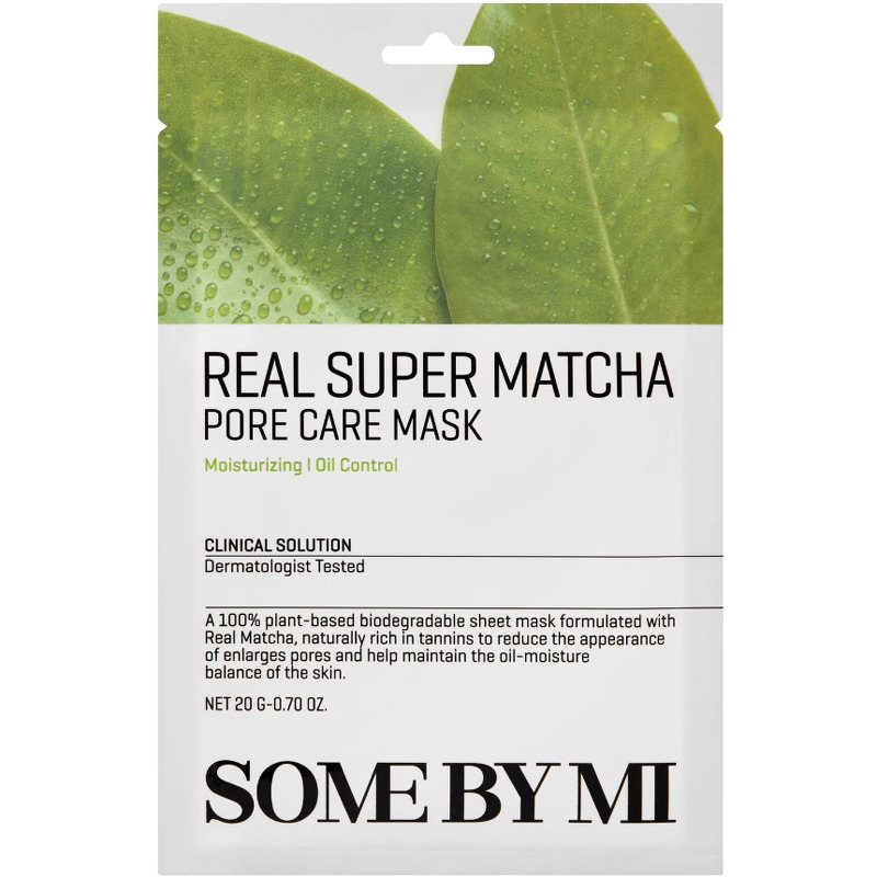 Some By Mi Real Super Matcha Pore Care Mask 20 g