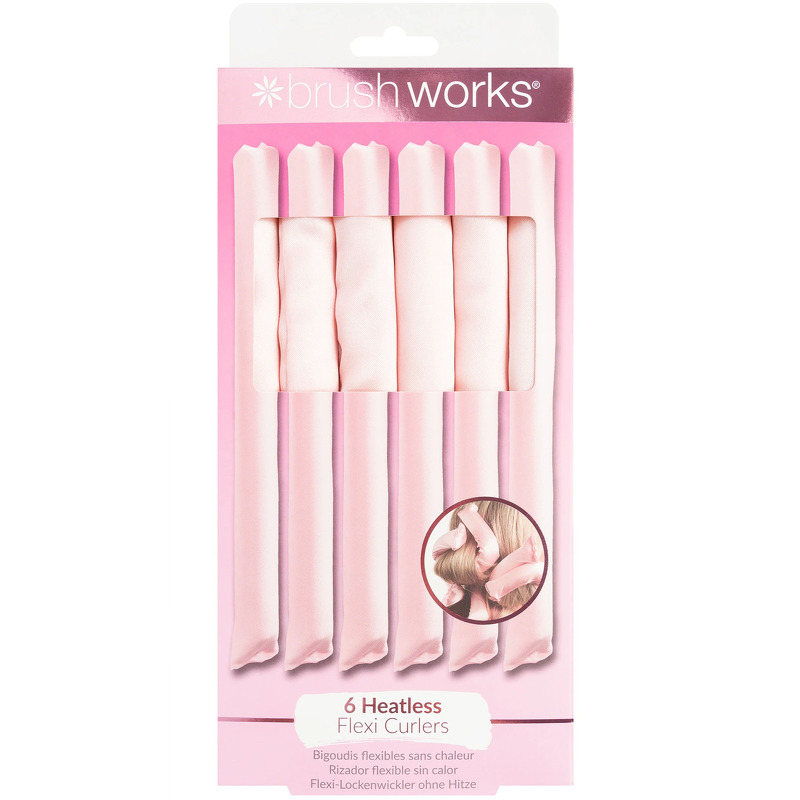 Brushworks Heatless Flexi Curlers 6 pieces