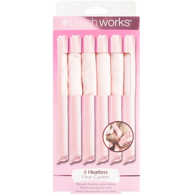 Brushworks Heatless Flexi Curlers 6 Pieces