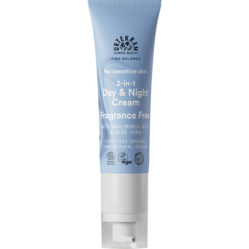 Urtekram 2-in-1 Day & Night Cream - 50 ml.