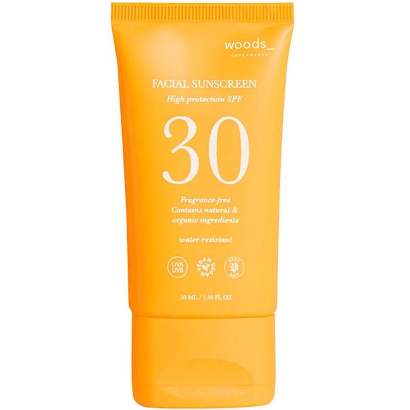 Woods_Copenhagen Facial Sunscreen SPF 30 - 50 ml