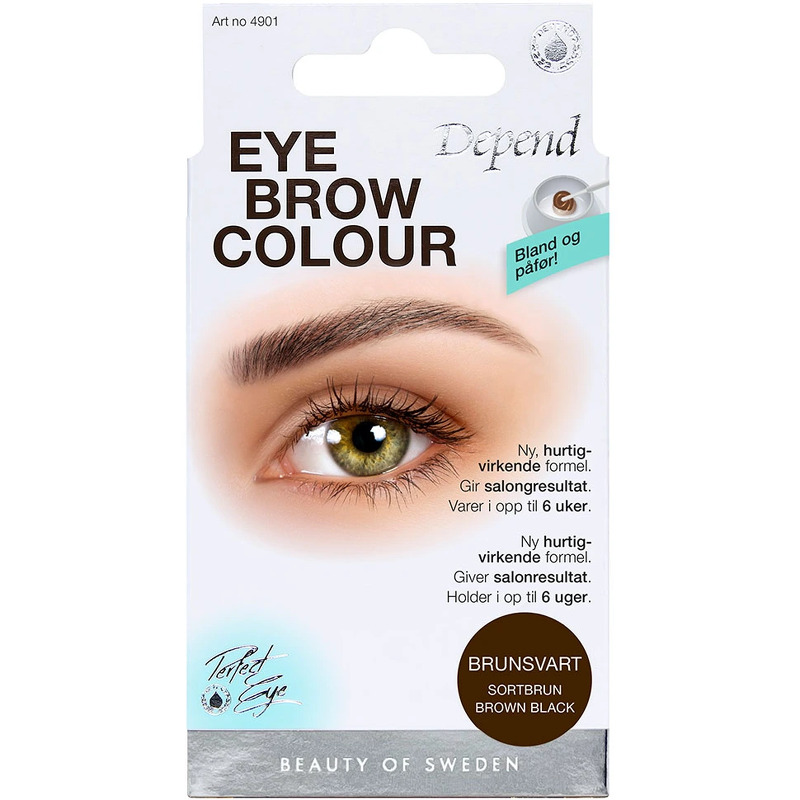 Depend Cosmetic PE Eyebrow Colour - Brown Black