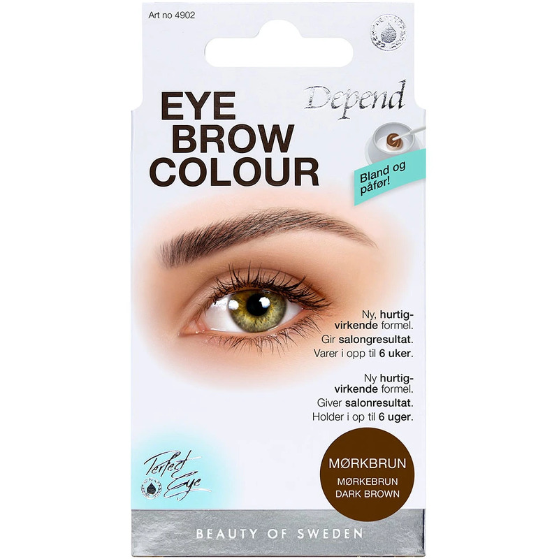 Depend Cosmetic PE Eyebrow Colour - Dark brown
