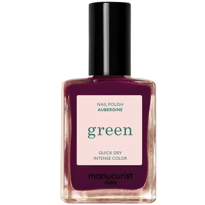 Manucurist Green Neglelak 15 ml - Aubergine
