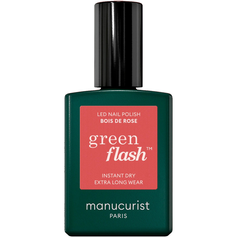 Manucurist Green Flash Led Nail Polish Bois de Rose 15ml