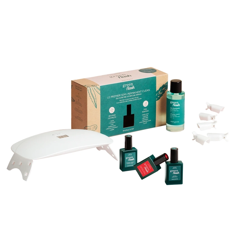 Manucurist Green Flash Dark Starter Kit – Poppy Red