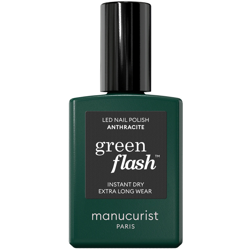 Manucurist Green Flash Led Nail Polish Anthracit 15ml