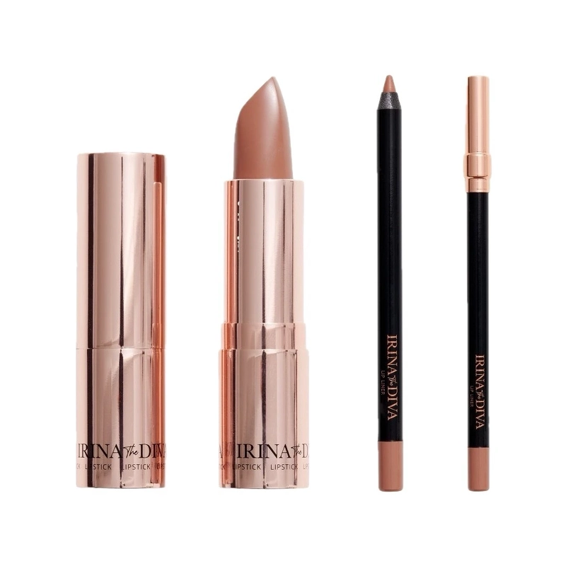 Irina The Diva Lipstick + Lip Liner – 001 Tempted
