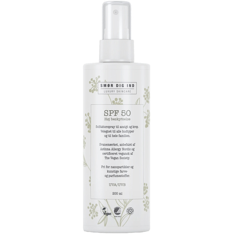 Smør Dig Ind Solfaktorspray SPF 50 - 200 ml