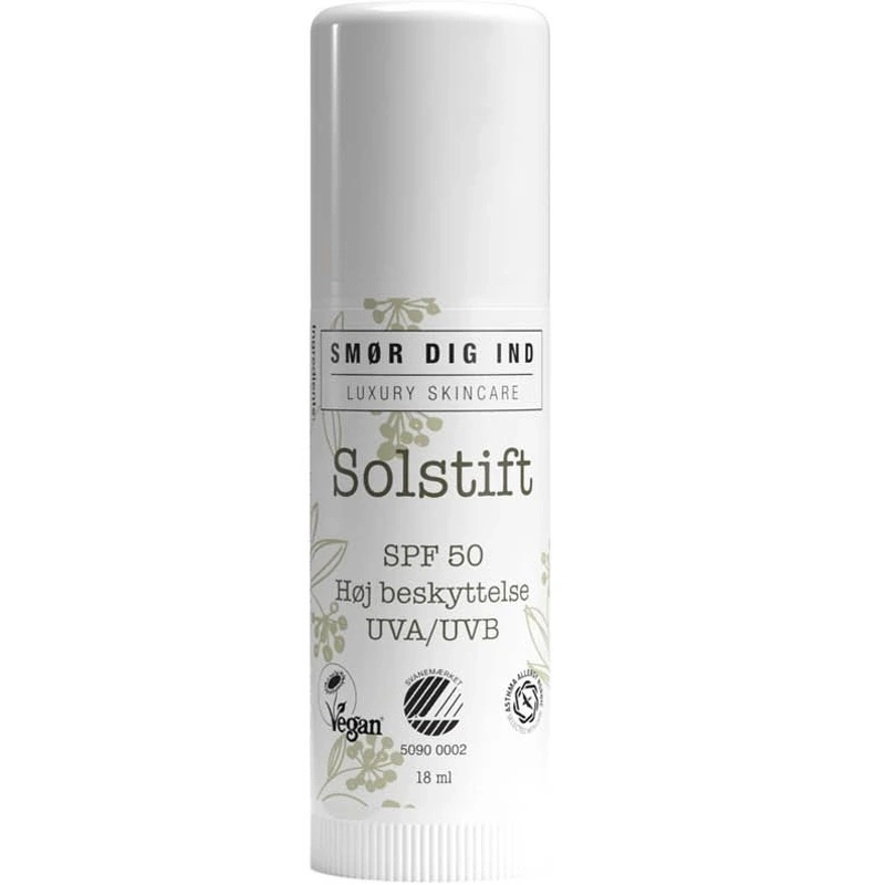 Smør Dig Ind Sun Solcremestift SPF 50, 18 ml.