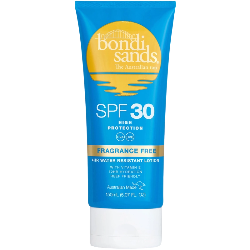 Bondi Sands Fragrance Free Sunscreeen Lotion SPF 30+ - GWP 150 ml