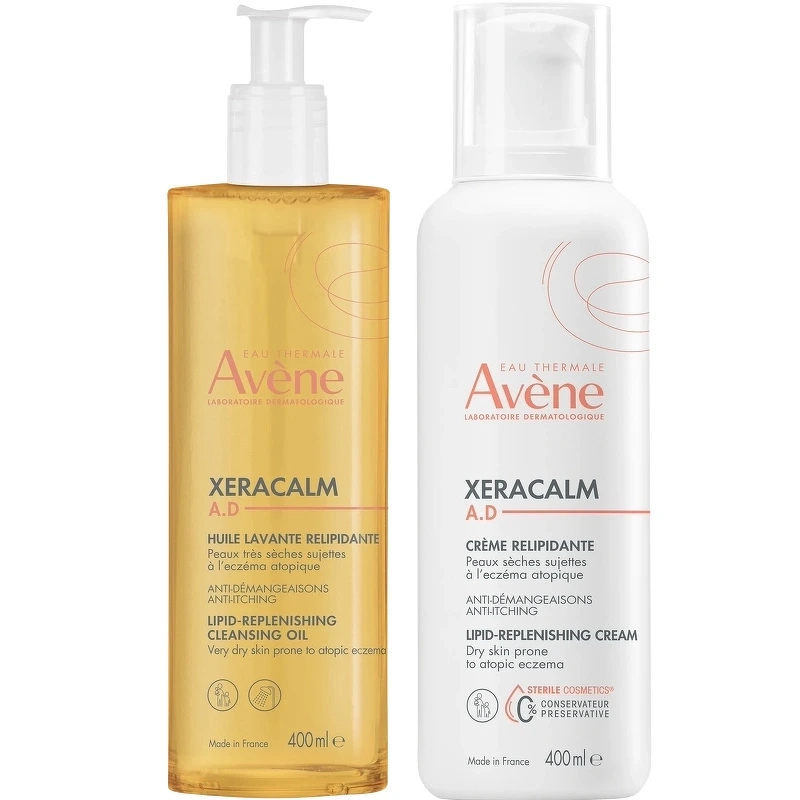 Avene Xeracalm A.d Cleanse & Care Duo