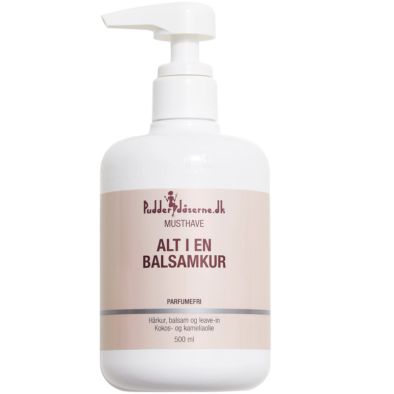 Pudderdåserne Alt I en Balsamkur 500 ml (Gl. design)