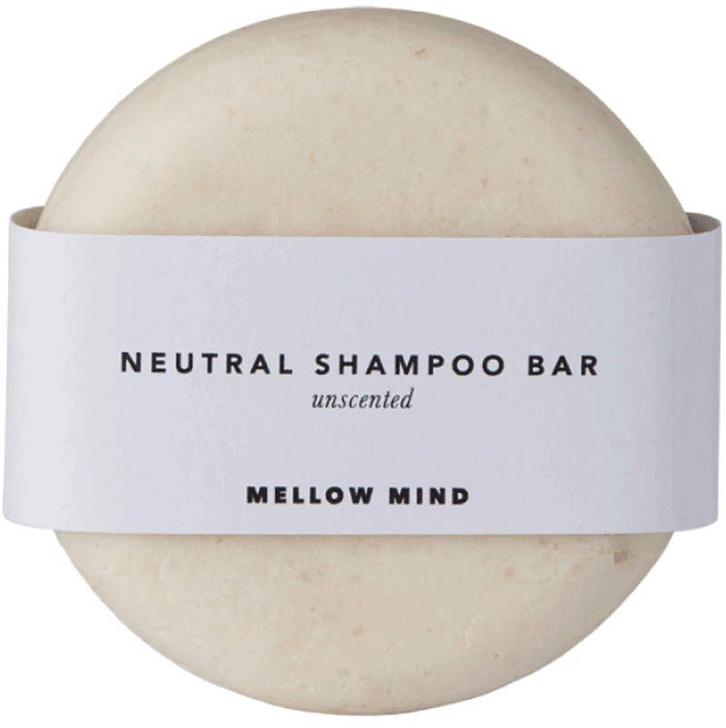 Mellow Mind Neutral Shampoo Bar Unscented 80 gr 80 g - White
