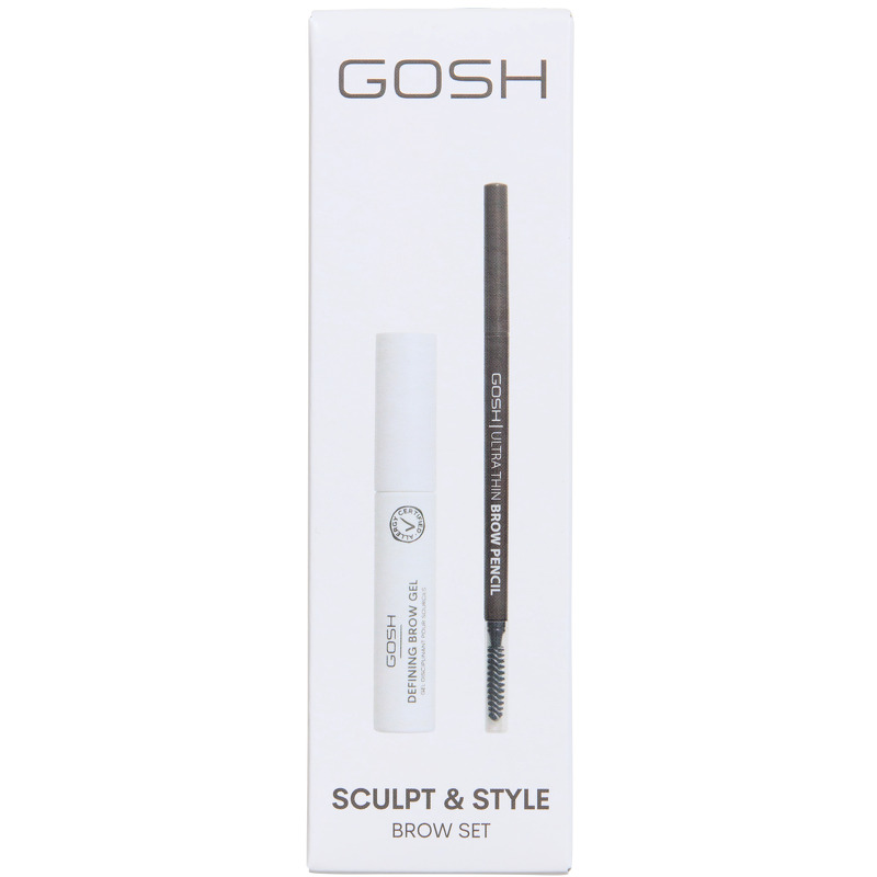 GOSH Copenhagen Sculpt & Style Brow Set - 0,09 g. + 8 ml.