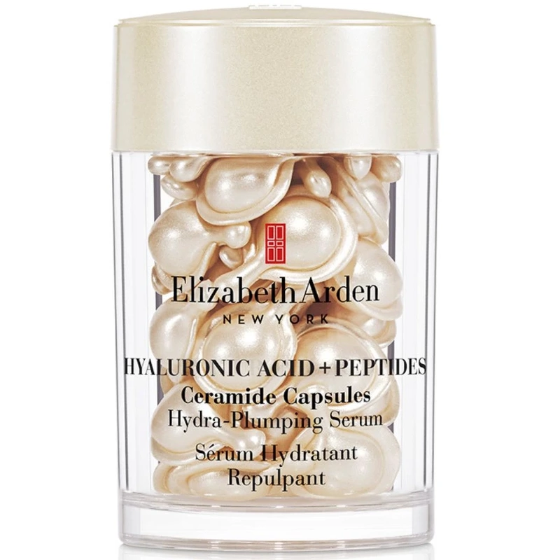 Tilbud Elizabeth Arden Ceramide Capsules Hyaluronic Acid Peptides 14 ml køb billig