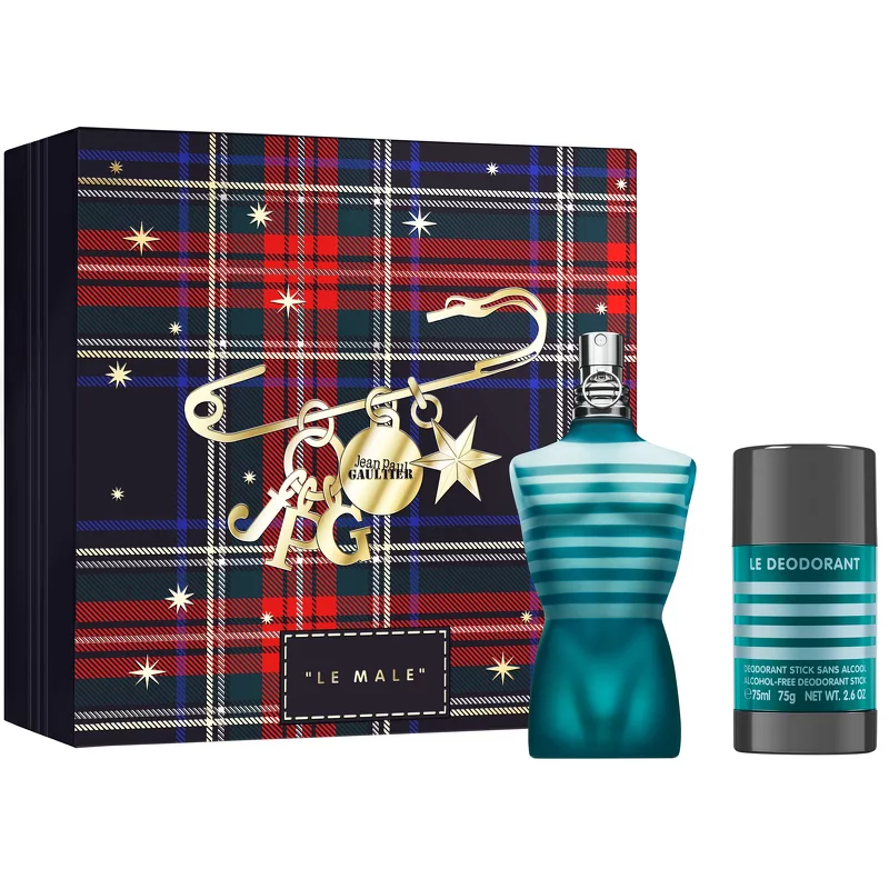 Tilbud Jean Paul Gaultier Le Male EDT 75 ml Gift Set (Limited Edition) køb billig