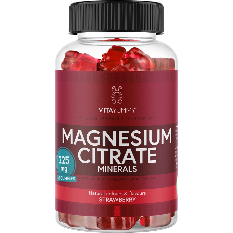 VitaYummy Magnesium Citrate Strawberry 60 pieces