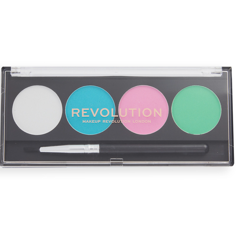 Makeup Revolution Water Activated Graphic Liner Palettes Pastel Dream 1,35 g