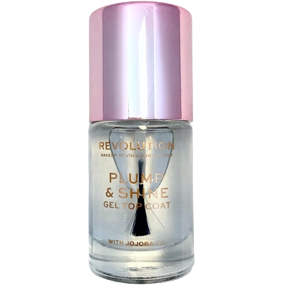 Makeup Revolution Plump & Shine Gel Top Coat 10 ml
