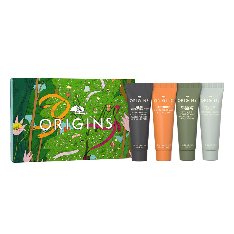 Origins Multi-Maskers Four Mini Masking Essentials Gavesæt (Limited Edition)