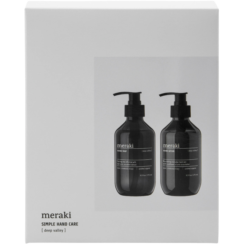 Meraki - Gaveæske, Deep valley, Simple hand care, 275 ml