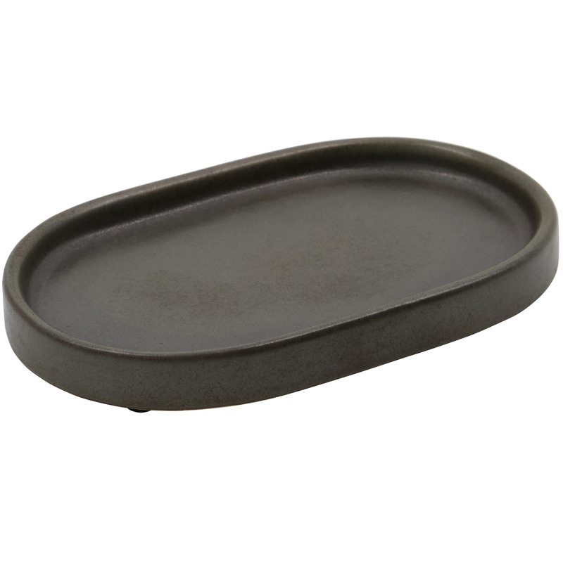 Meraki Bakke - Mørkegrå - L:20cm, B:12,5cm, H:3cm