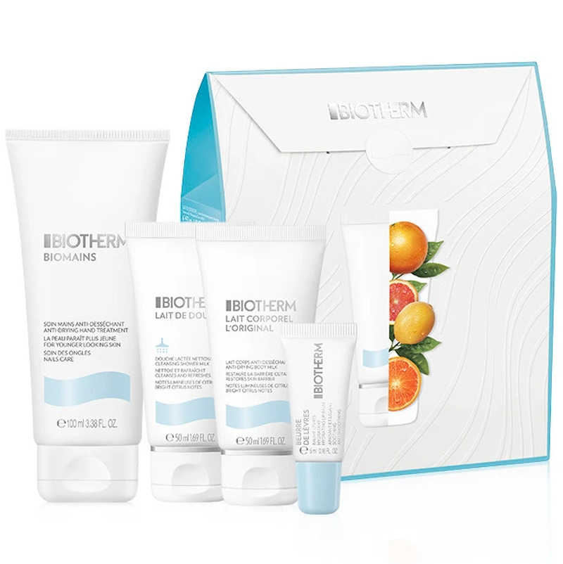 Biotherm Lait Coporel Biomains Gavesæt