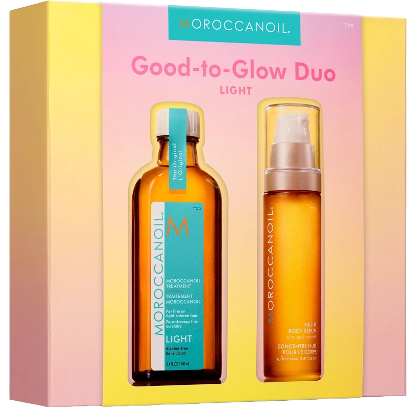 Moroccanoil Good to Glow Duo – Light (Limited Edition)