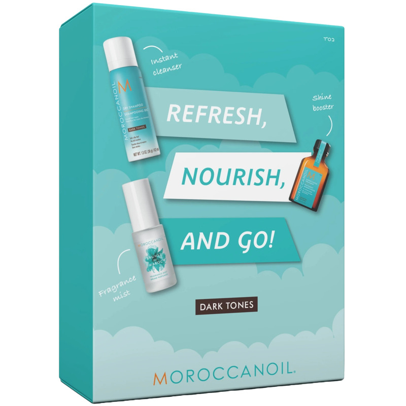 Moroccanoil Refresh, Nourish & Go Kit - Dark (Limited Edition)