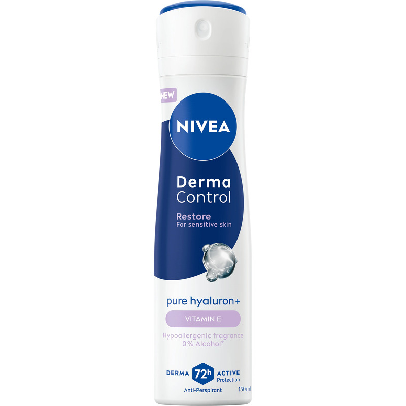 Nivea Antiperspirant Deo Derma Control Restore Sensitive 150 ml