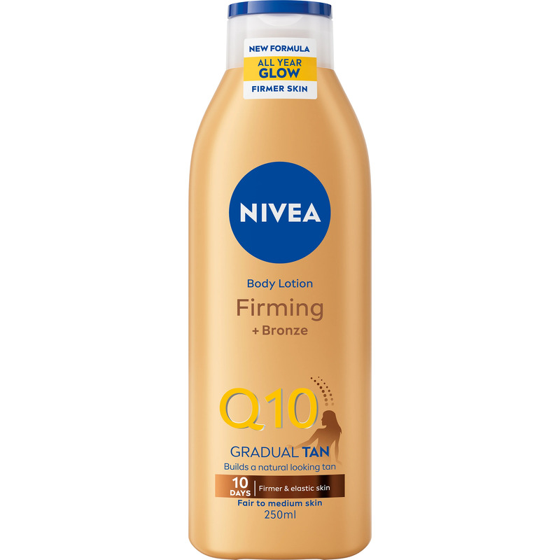 Nivea Q10 Gradual Tan Firming Body Lotion 250ml