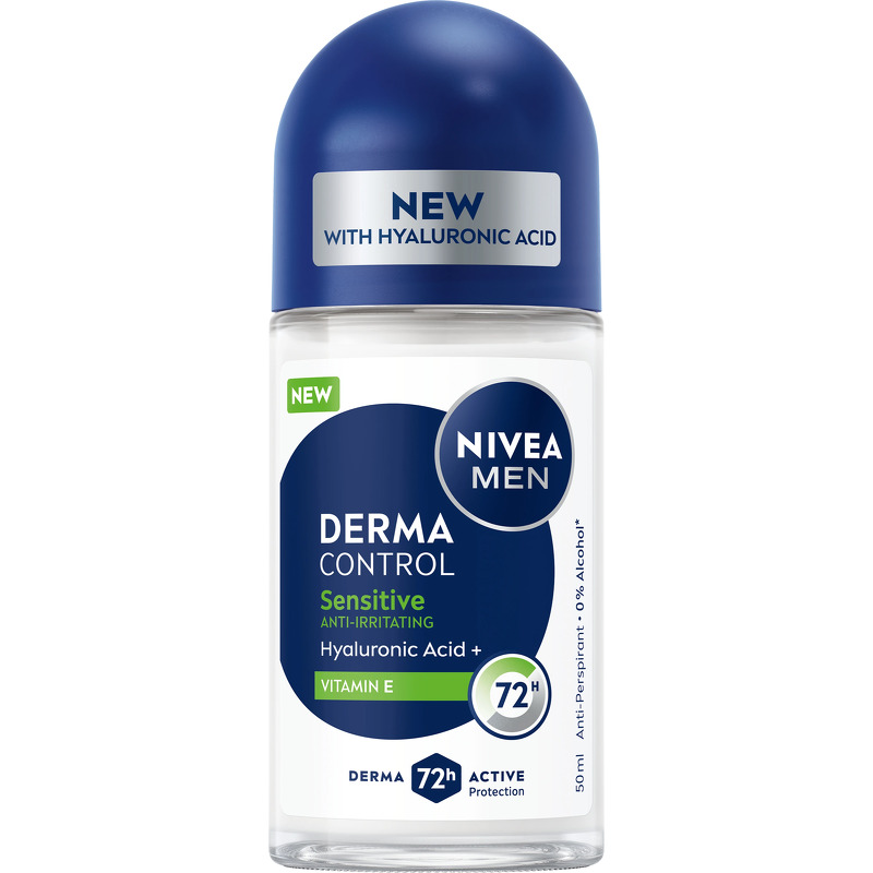 Nivea Derma Control Sensitive Male Roll-on 50 ml