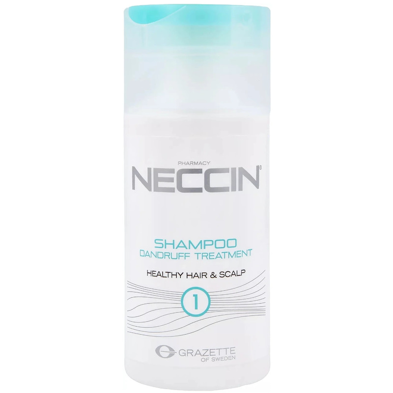 Grazette neccin shampoo dandruff treatment 1 healthy hair & scalp 100ml