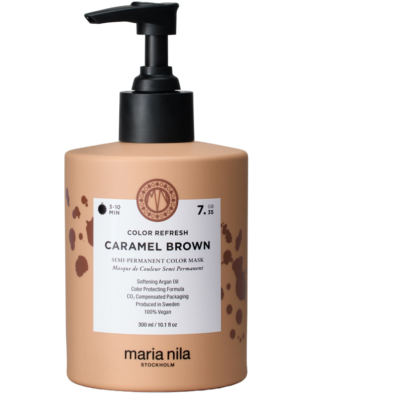 Maria Nila Color Refresh 7.35 Caramel Brown - 300 ml