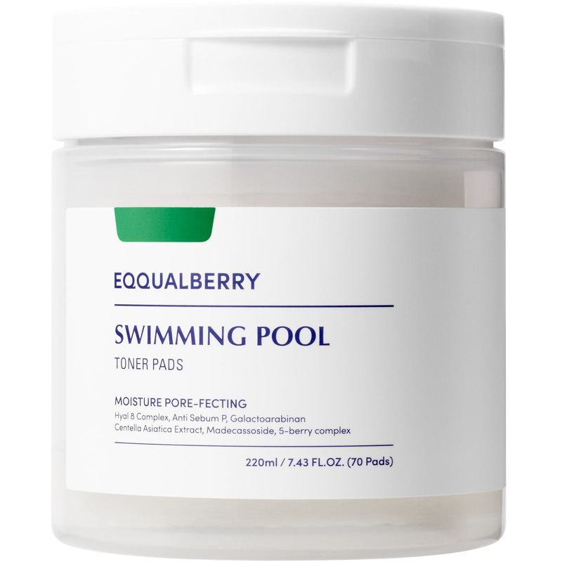 Eqqualberry Swimming Pool Toner Pads 220 ml / 70 pcs