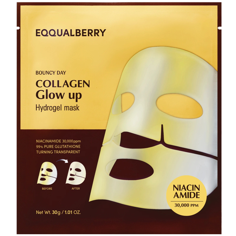 Eqqualberry Collagen Glow Up Hydrogel Mask